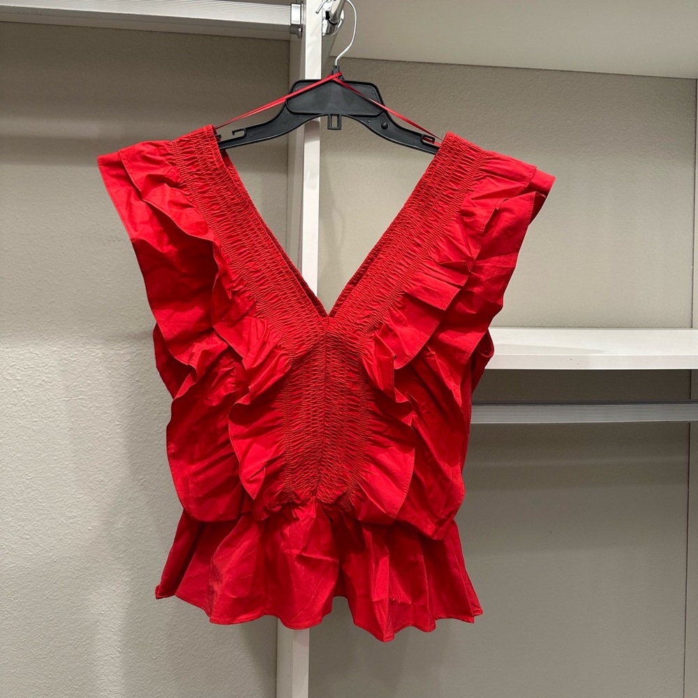 NWT Strut & Bolt Ruffle Top